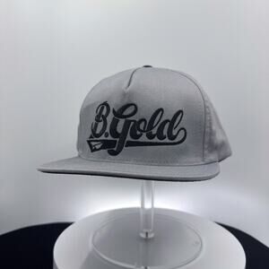 B.Gold Gray Snapback by Benny Gold